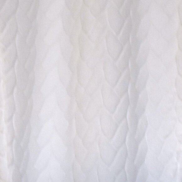 Jaclyn Intimates Quilted Jogger Lounge Pajama Pants Ivory Cozy Sleepwear L NWOT - Picture 5 of 6